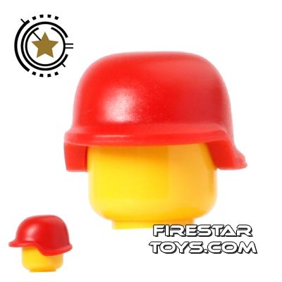 BrickForge - Military Helmet - RedRED