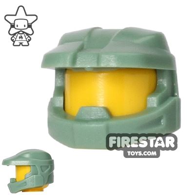 BrickForge - Halo Space Marine Helmet - Sand GreenSAND GREEN