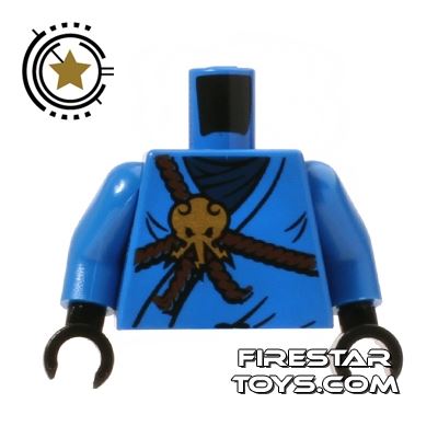 LEGO Mini Figure Torso - Ninjago Suit - BlueBLUE