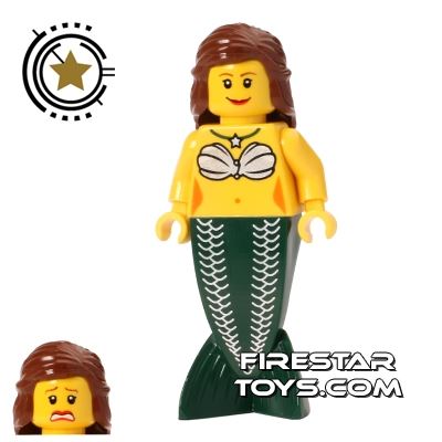 Woman Lego Mermaid minifigure Castle Female Pirates 