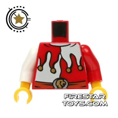 LEGO Mini Figure Torso - Castle Jester