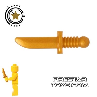 LEGO - Combat Knife - Pearl GoldPEARL GOLD