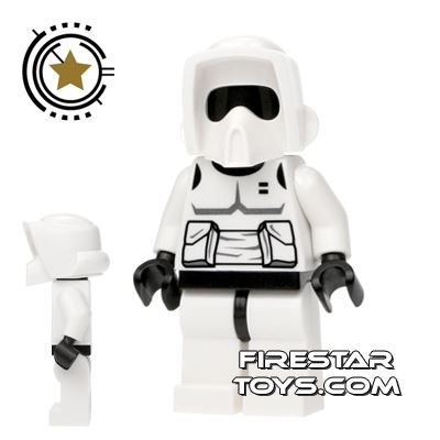 LEGO Star Wars Minifigure Scout Trooper Black Head 1169 
