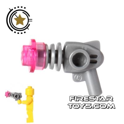 LEGO Gun - Ray Gun - PinkFLAT SILVER
