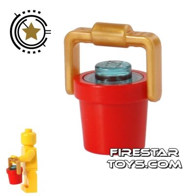 LEGO - Bucket of Water - RedRED