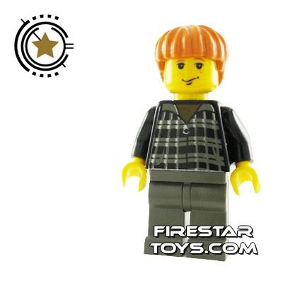 LEGO Harry Potter Mini Figure -  Ron Weasley, Black Jumper