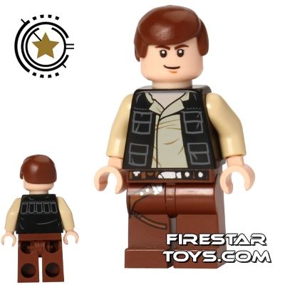 LEGO Star Wars Mini Figure - Han Solo - Black Jacket
