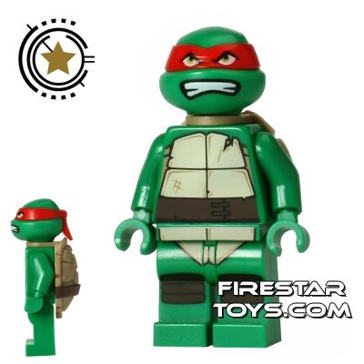 LEGO Teenage Mutant Ninja Turtles Mini Figure - Raphael - Bared Teeth