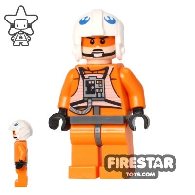 Lego Star Wars Minifigures-Rebel Pilot X-Wing 