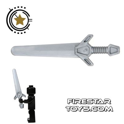 LEGO - Fighting Sword - Flat Silver