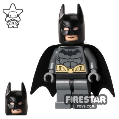 LEGO Super Heroes Mini Figure - Batman - Dark Blueish Gray Suit