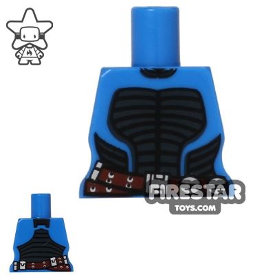 Arealight Mini Figure Torso - Battle Suit - Blue