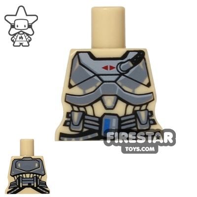 Arealight Mini Figure Torso - Space Armour - Tan