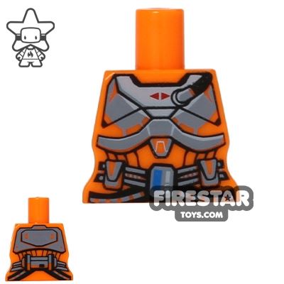 Arealight Mini Figure Torso - Space Armour - OrangeORANGE