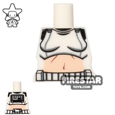 Arealight Mini Figure Torso - Femtrooper V2 - White