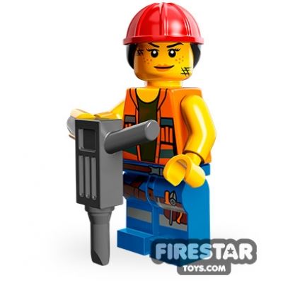 LEGO Minifigures - Gail the Construction Worker