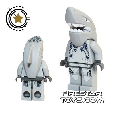 Lego Figur Atlantis Shark Warrior 