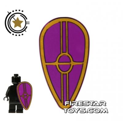 LEGO - Purple Gungan Patrol ShieldPURPLE