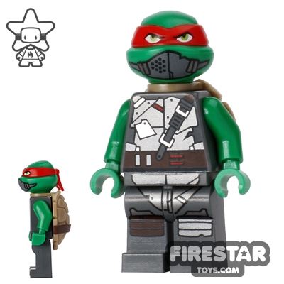 Lego Teenage Mutant Ninja Turtles Minifigure body Foot Soldier TMNT Minifig Part 