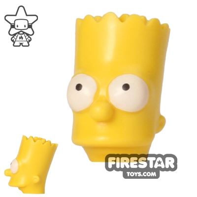 LEGO Mini Figure Heads - The Simpsons - Bart SimpsonYELLOW
