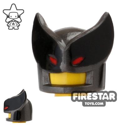BrickForge - Savage Mask - Steel/Black with Red EyesBLACK
