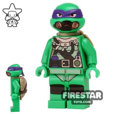 LEGO teenage mutant ninja turtles Donatello personnage scuba Gear Equipements de plong NEUF 