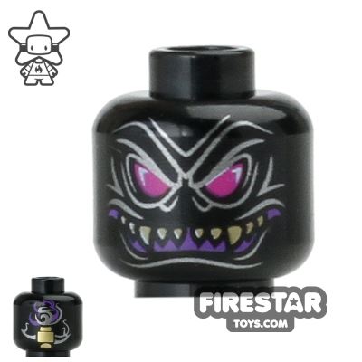 LEGO Mini Figure Heads - Ninjago - Overlord