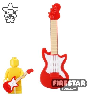 BrickForge - Electric Guitar - Red with Tan Neck