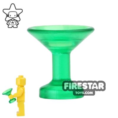 BrickForge - Champagne Sipping Glass - Trans Green