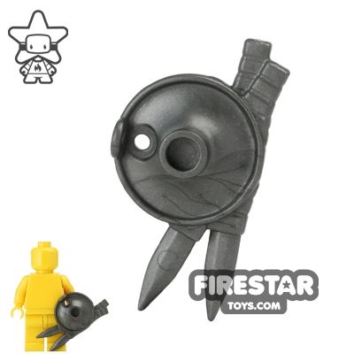 BrickWarriors - Lantern Shield - SteelSTEEL