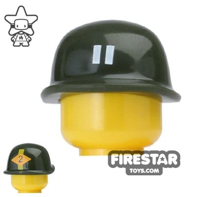 BrickForge - M1 Helmet - Army Green 2nd Ranger Battalion Print