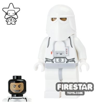 Star Wars LEGO x 4 White Minifig Headgear Helmet SW Snowtrooper 