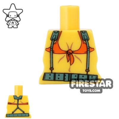 Arealight Mini Figure Torso - Bikini Straps - Yellow