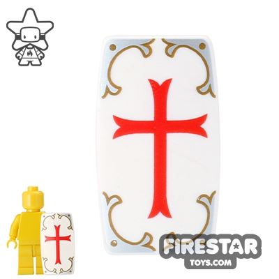BrickForge Military Shield - Holy JudgementWHITE