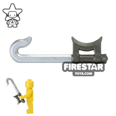 BrickForge - Hook Sword - Steel and SilverSTEEL