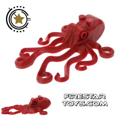 LEGO Animals Mini Figure - Dark Red Octopus