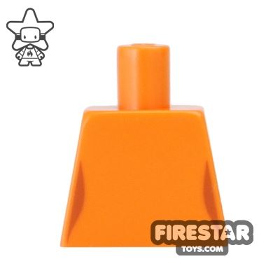 LEGO Mini Figure Torso - Orange Top (no arms)ORANGE
