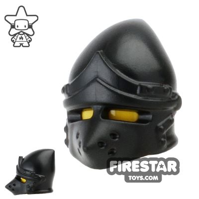 BrickWarriors Pig Snout HelmetBLACK