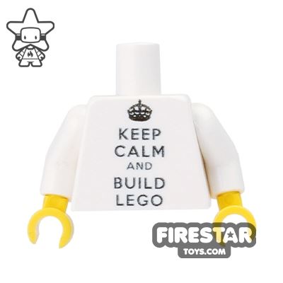 Custom Design Torso - Keep Calm and Build