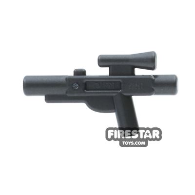 Blaster Short Minifig Pearl Dark Gray Weapon Gun LEGO Star Wars 