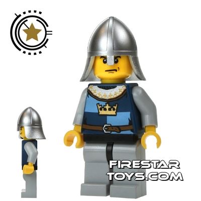 Lego CASTLE Fantasy Era CHROME GOLD Crown Knight Minifig NEW 