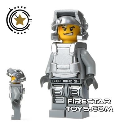LEGO Power Miners Mini Figure - Engineer With Armour