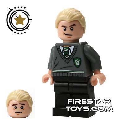 LEGO Harry Potter Mini Figure -  Draco Malfoy Black Legs
