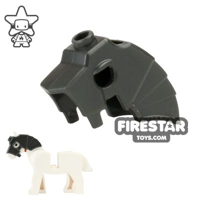 LEGO - Unicorn Battle Helmet - Dark Pearl GrayPEARL DARK GRAY
