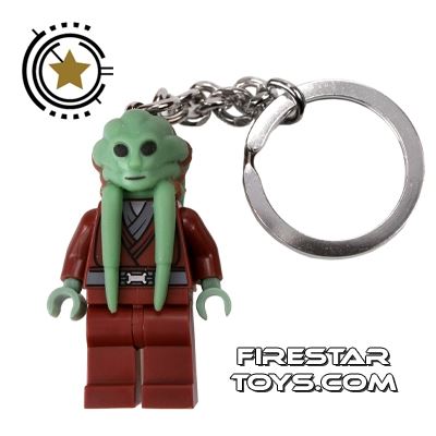 LEGO KIT FISTO Key Chain  Key Ring STAR WARS JEDI  XMAS STOCKING FILLER MINT 