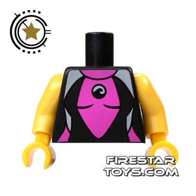 LEGO Mini Figure Torso - WetsuitBLACK
