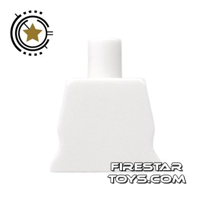 Arealight Mini Figure Torso - Plain - WhiteWHITE