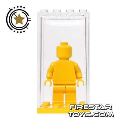 Details about   LEGO® MINIFIGURE DISPLAY CASE 8 YELLOW 