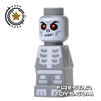 LEGO Games Microfig - Ninjago Skeleton - Light Gray