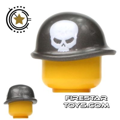 BrickForge - Soldier Helmet - Steel - Skullz